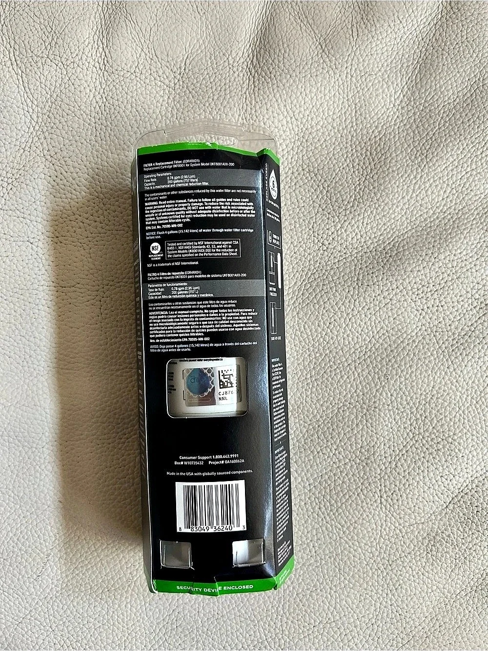 Everydrop Ice & Water Refrigerator Filter 4 NWT